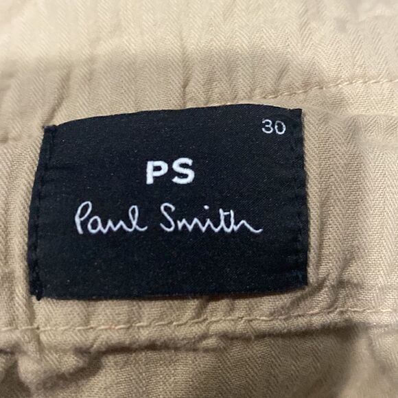 PS Paul Smith Pima Cotton Flat Front Shorts Size 30 Excellent Condition Inseam 8 - Picture 2 of 7